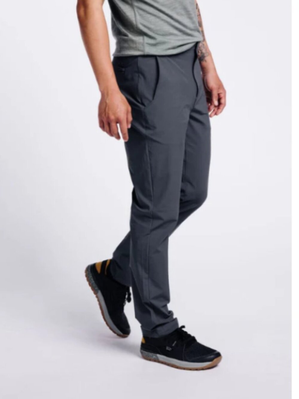 Teren Designs Lightweight Traveler Pants Gray 38 x 34